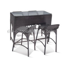 Unique Rattan Bar Set Furniture Tables